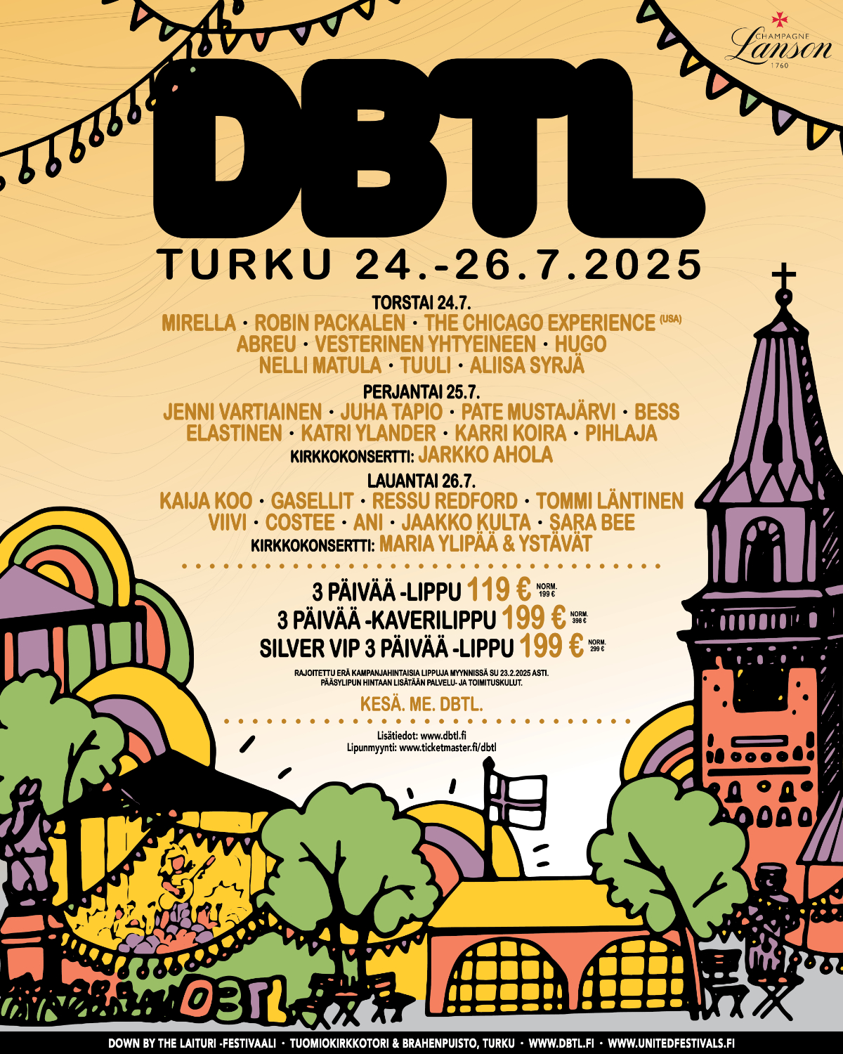 DBTL-kaupunkifestivaalit juhlitaan Turussa heinäkuussa - luvassa on uudistusten kesä!